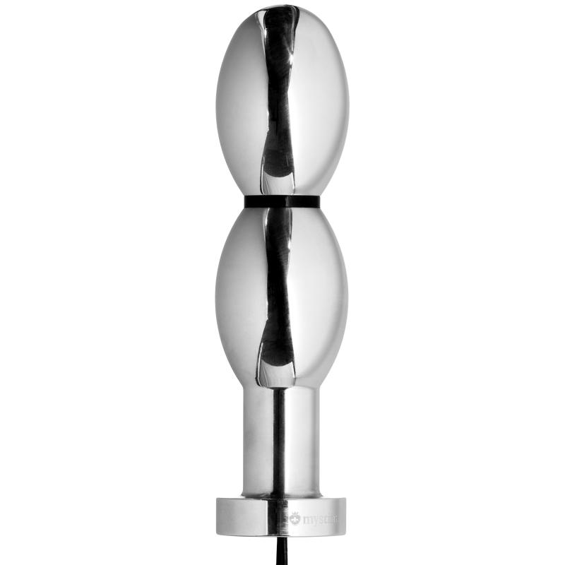 O(h!) Thello Metal Dildo i Sølv - Mystim Erotiklegetøj