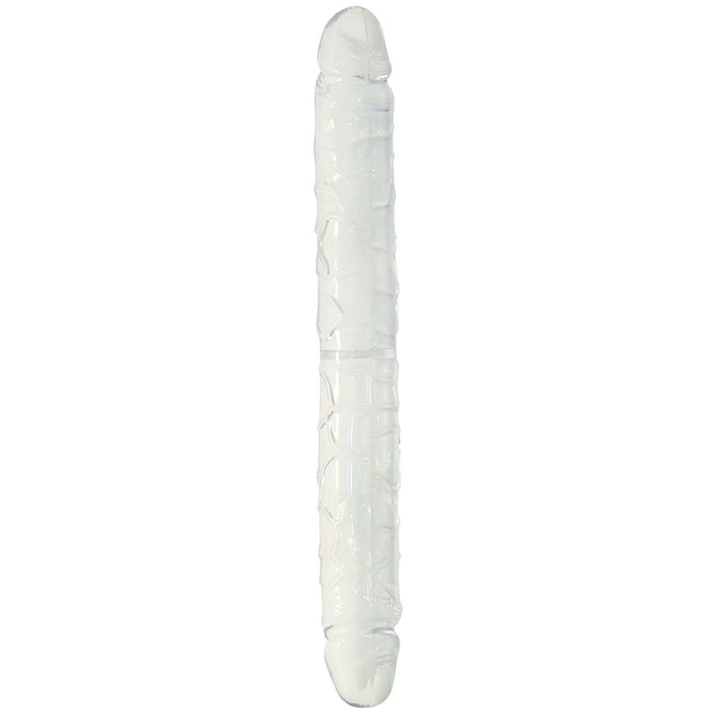 Crystal Clear Dobbelt Dildo – Fantastisk Sexlegetøj!