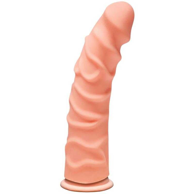 Ragin D Ultraskyn Dildo 22,5 cm - Nude fra Doc Johnson