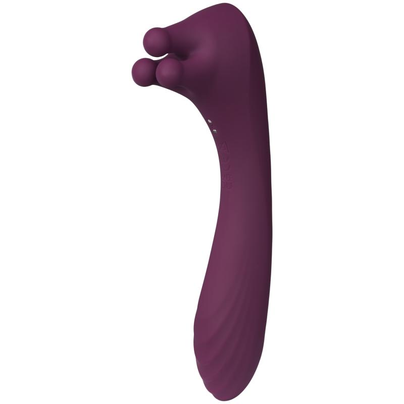 Lilla Dildo og Klitoris Teaser Vibrator fra Amaysin