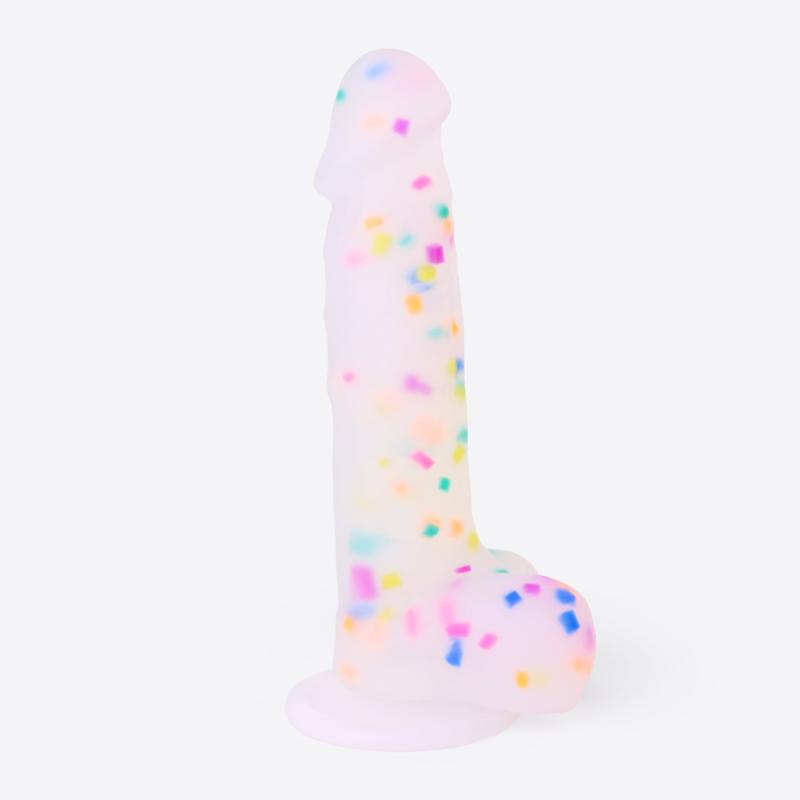 Glam Glitter Silikone Dildo fra Ohasis - Eksklusiv Nydelse