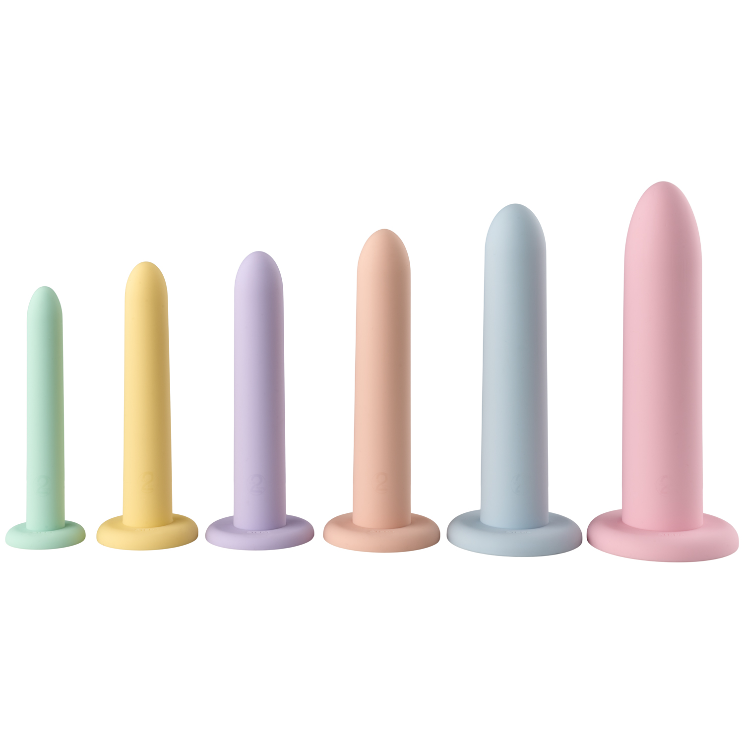 Six I Rækken Dildo Træningssæt - Grøn fra You2Toys