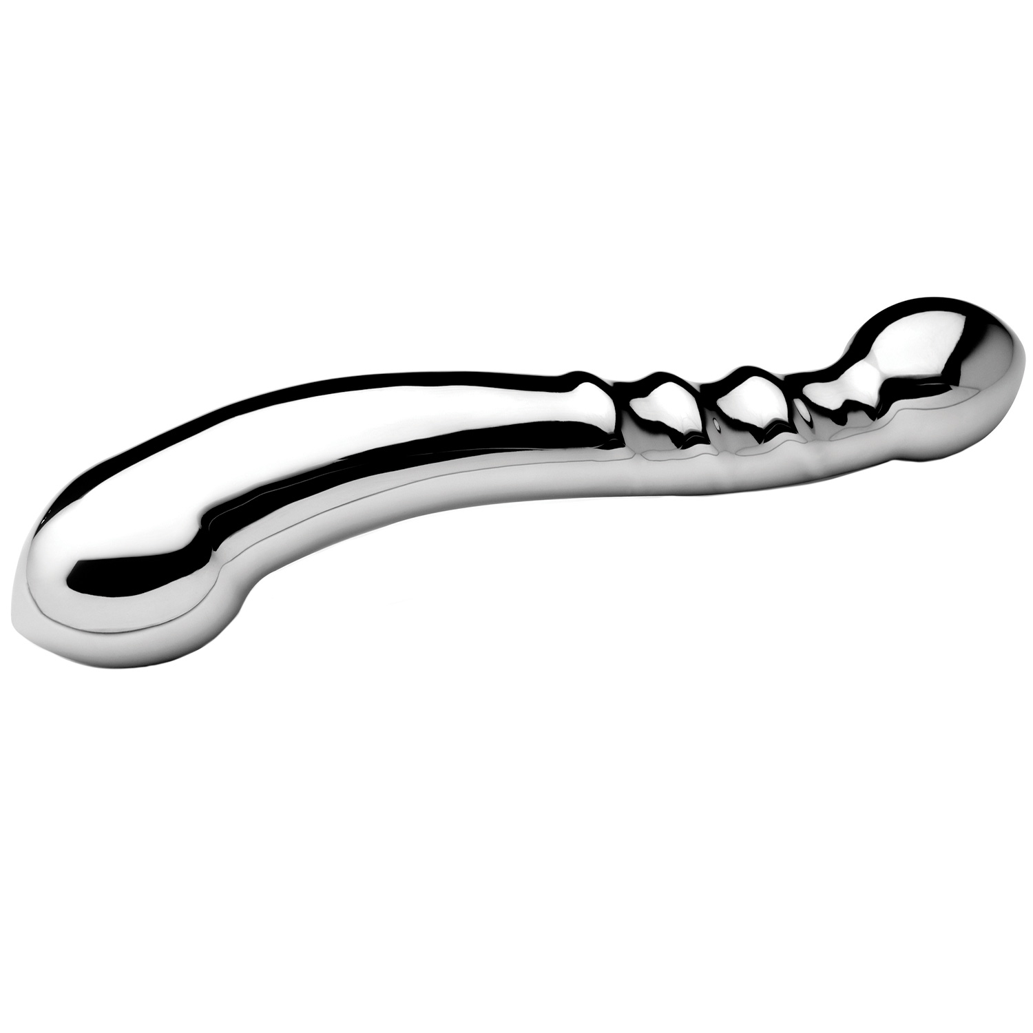 Eleven Stål Dildo   Sølv fra Njoy