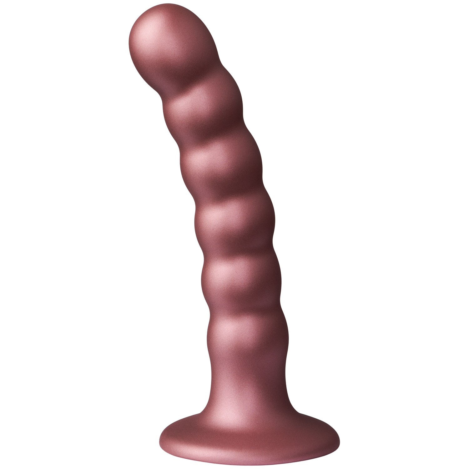 Beaded Silikone G Punkts Dildo 13 Cm fra Ouch!