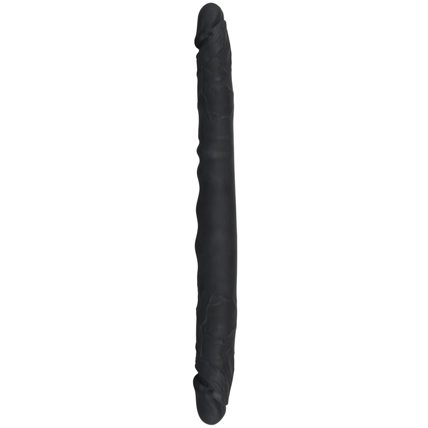 Bad Kitty Silikone Dobbelt Dildo 40 Cm   Sort fra You2toys