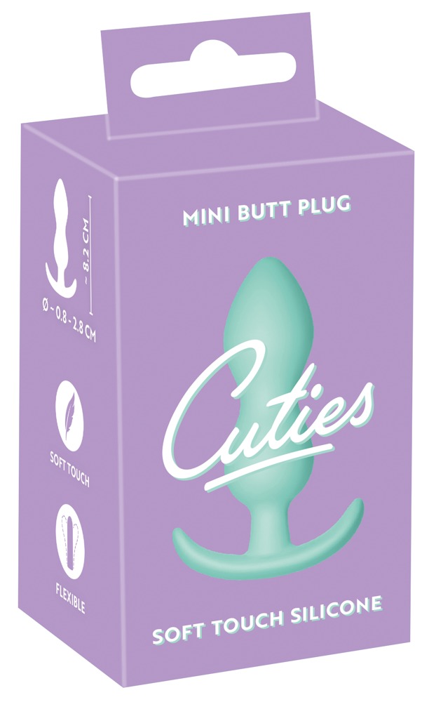 Cuties Mini Butt Plug   Grøn