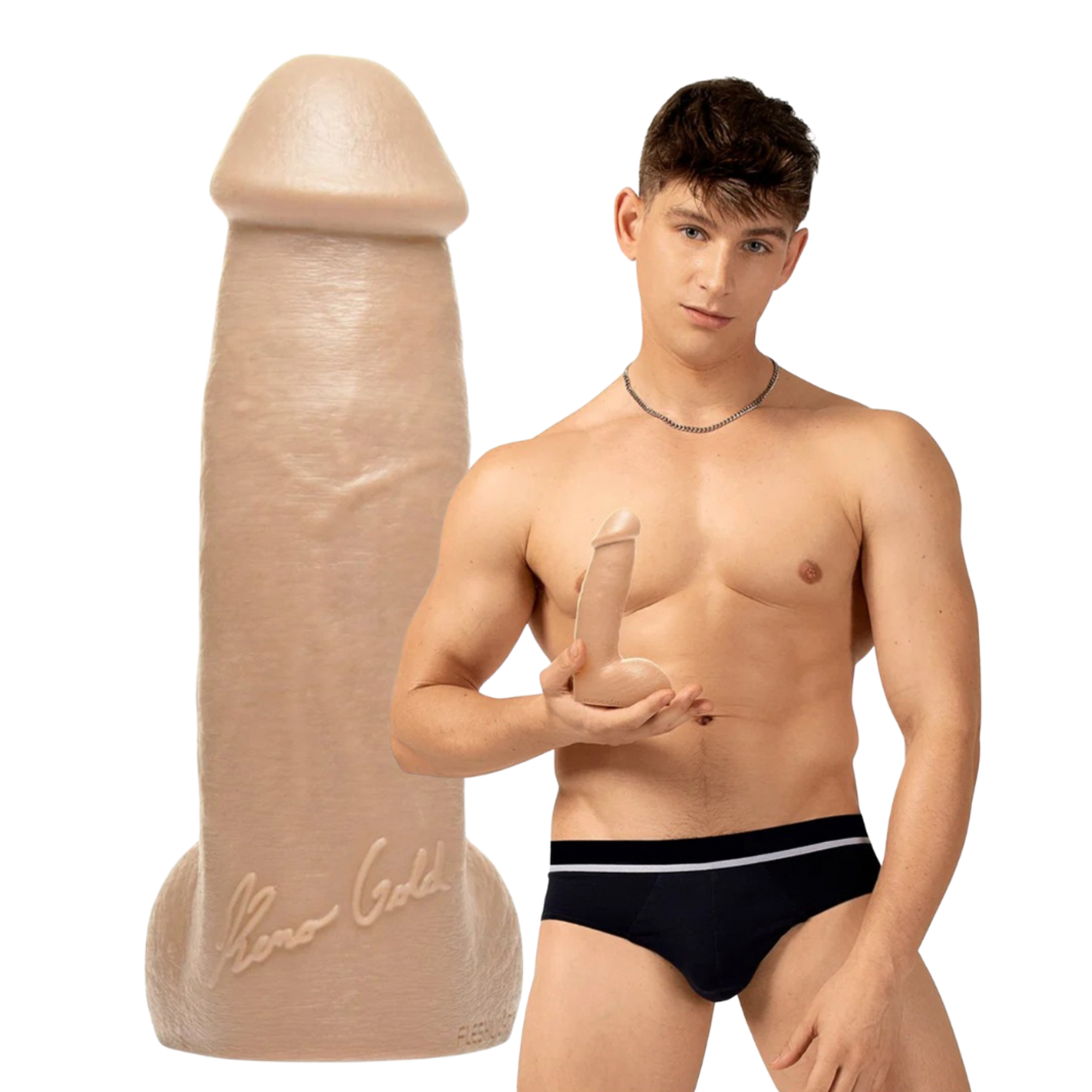 Fleshjack Reno Gold Dildo fra Fleshlight