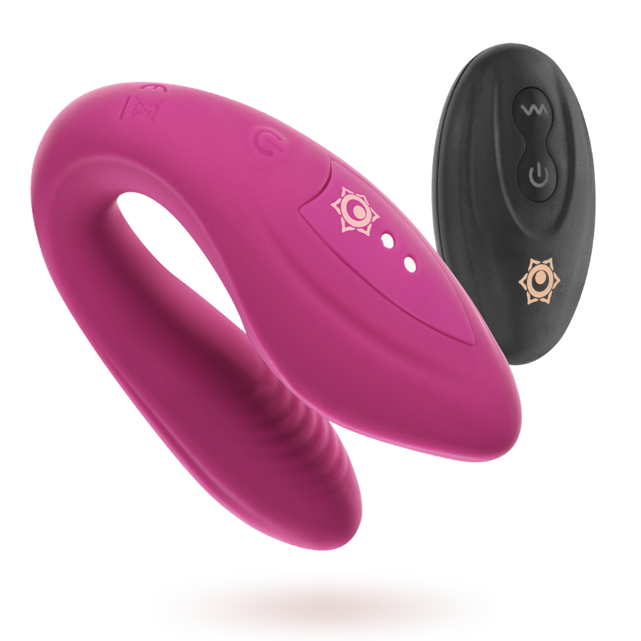 Rithual Kama Fjernstyret Vibrator Til Par   Rød